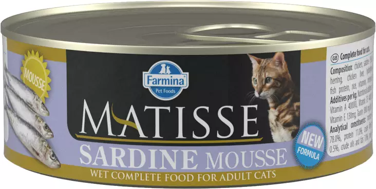 Matisse Sardiini mousse 85g - Kissan muut märkäruoat - 8606014102741 - 1