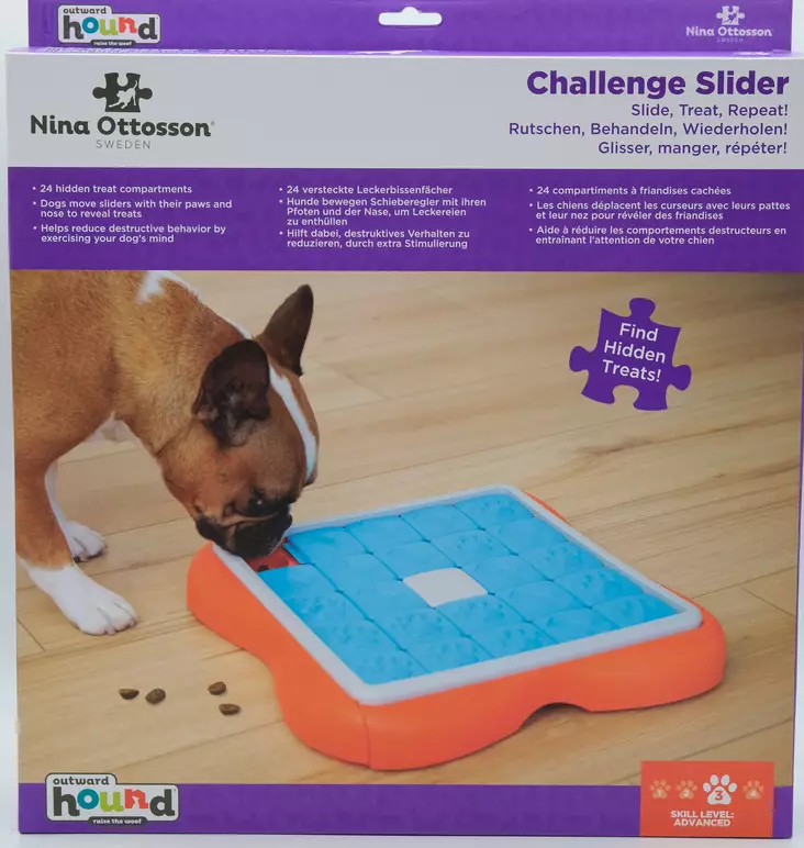 Nina Ottosson Challenge Slider - Kissan aktivointilelut - 700603693431 - 1