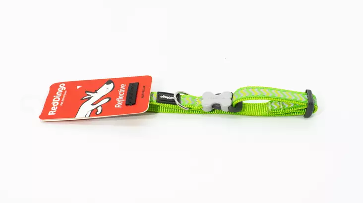 RedDingo Reflective Ziggy Lime Green - Tekstiilipannat - 9330725061521 - 1