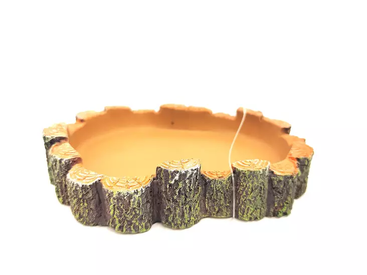 Ruoka-astia matelijalle puujäljitelmä - Ruokakupit ja vesikulhot - 3664471003501 - 1