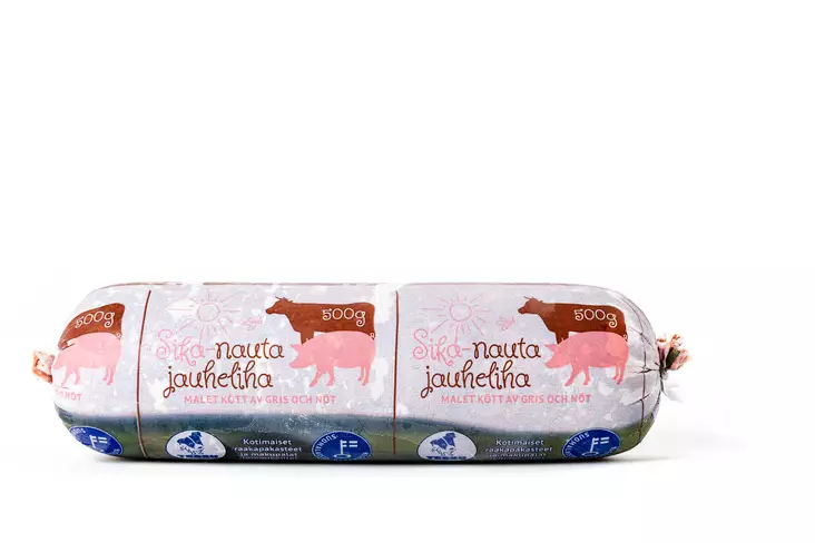 Tessu Sika-nauta jauheliha 500g - Tessu pakasteruoat - 6420614790021 - 1