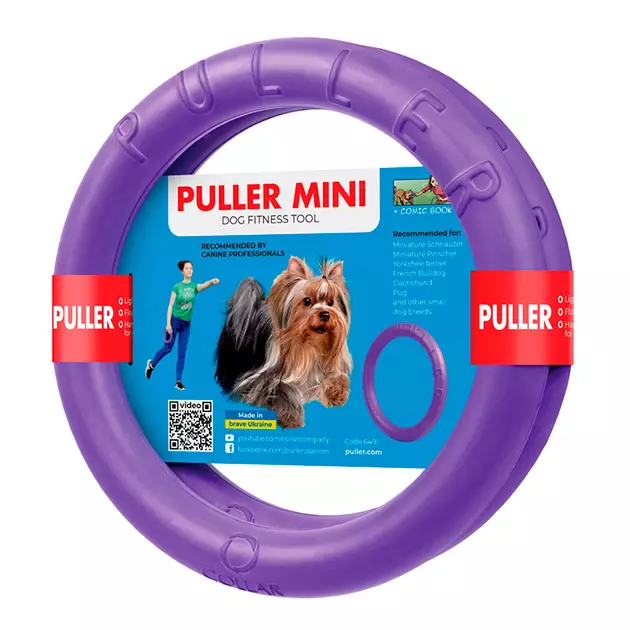 COLLAR PULLER MINI aktivointilelu - Koiran lateksi- ja muovilelut - 4823089361161 - 1