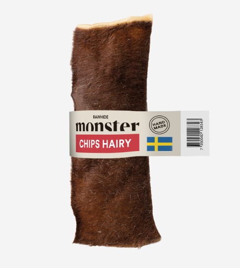 Monster Rawhide Beef Chips Hairy - Koiran puruluut - 7350040128411 - 1