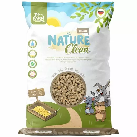 JR Nature Clean kuivikepelletti 18l - Purut ja muut pohjamateriaalit - 4024344278051 - 1