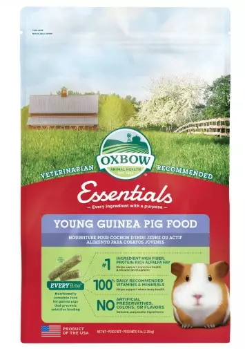 Oxbow Essential Young Guinea Pig 2.2kg - Kanien ja jyrsijöiden pelletit - 744845401041 - 1