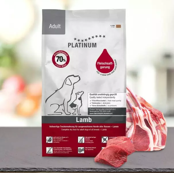 Platinum adult lamb - Muut koiran kuivaruoat - 4260208740061 - 1