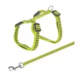 Trixie kissanvaljaat taluttimella, heija - Kissan pannat, valjaat ja taluttimet - 4011905041841 - 1