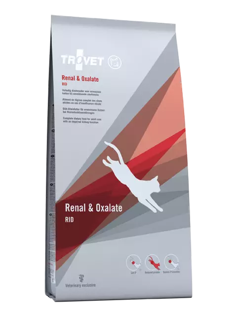 Trovet Renal Oxalate Cat RID - Kissan eläinlääkärisarjan kuivaruuat - 8413037377281 - 1
