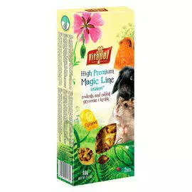 Vitapol smakers magic line sitruuna 90g - Jyrsijän ja kanien purutikut - 5904479011701 - 1