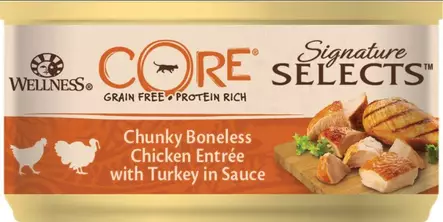 Core cat chicken with turkey in sauce 79 - Core märkäruuat - 076344116332 - 2