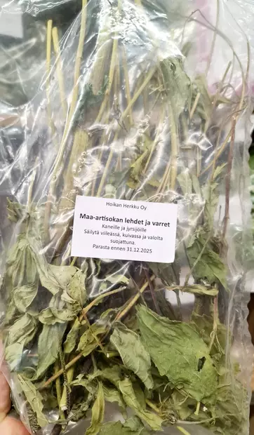 Hoikan Herkku Maa-artisokkan lehdet - Muut jyrsijän ja kani  herkut - 221154542 - 1