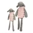Lelulammas Ribola M, roosa - Koiran tekstiililelut - 5400585301892 - 1