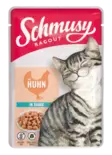 Schmusy Kana kastikkeesa 100g - Miamor ja Schmusy märkäruoat - 4000158710802 - 1