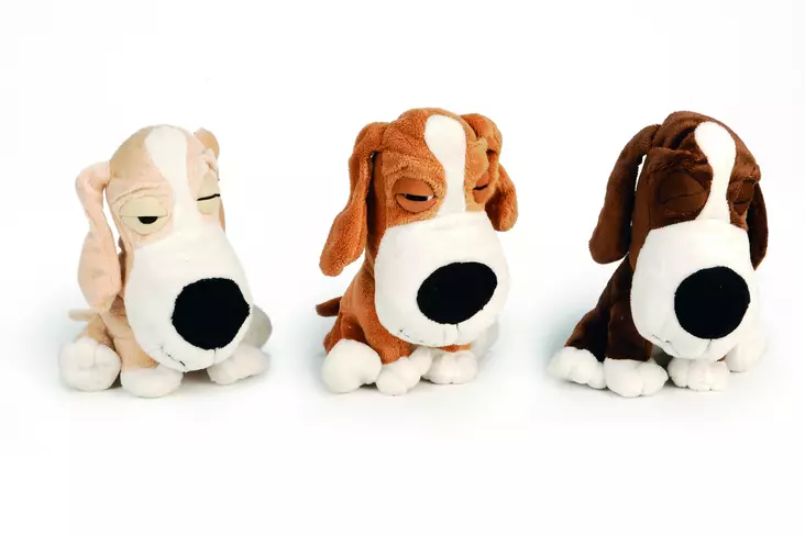 BZ Istuva koira 20cm - Koiran tekstiililelut - 8712695098652 - 1