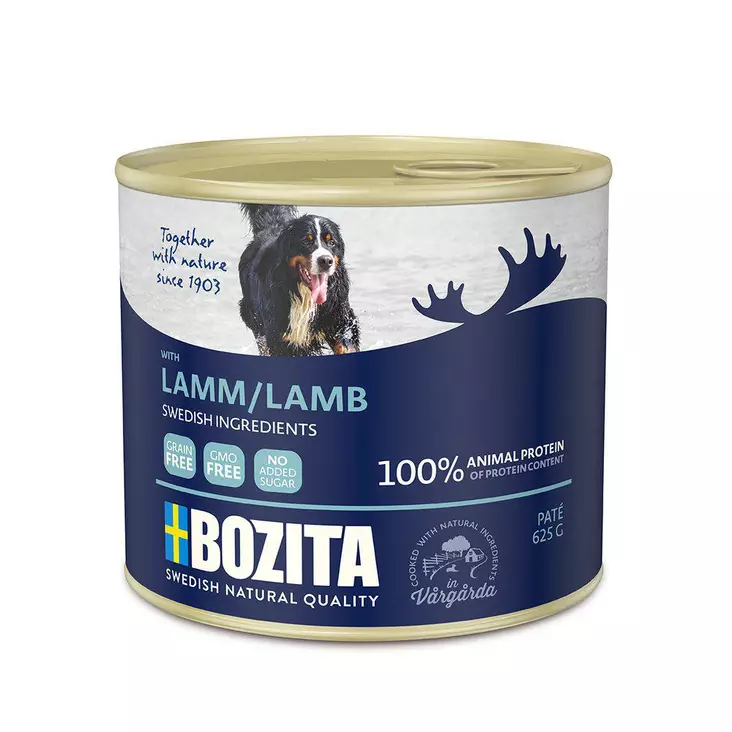 Bozita Dog Lammas Patee 625g - Muut märkäruokamerkit - 7300330051622 - 1