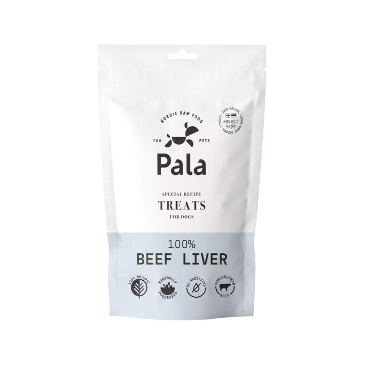 Pala herkku Naudan maksa 100g - Koiran makupalat ja herkut - 4745010262012 - 2