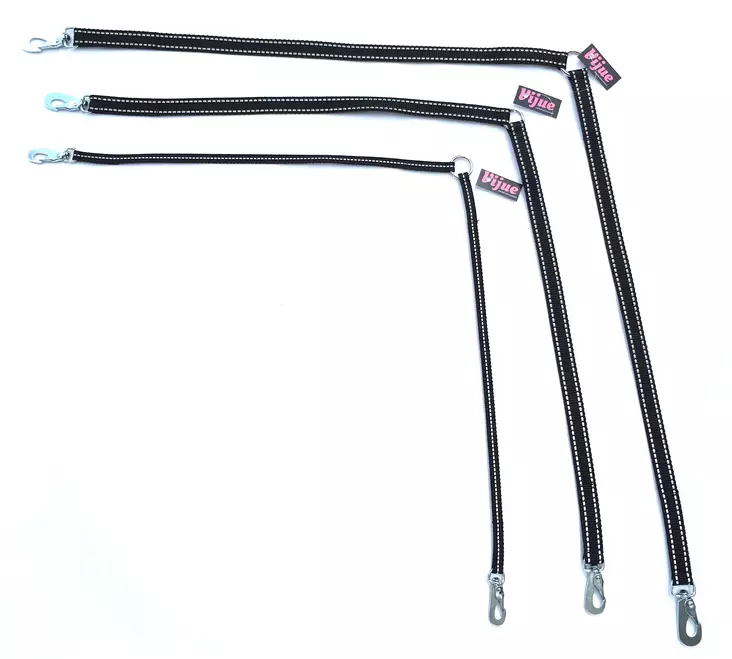 Vijue Hihnan Jakaja M Musta - Muut koiran taluttimet - 344455732 - 1