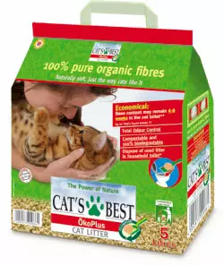 Cat's Best Original 2,1kg/5l - Puupohjaiset kissanhiekat - 4002973000892 - 1
