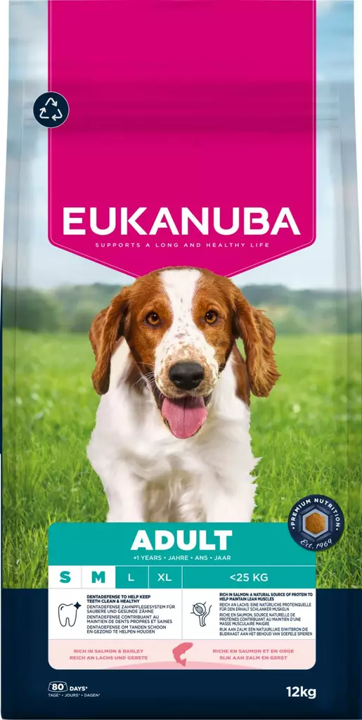 Eukanuba Adult Salmon&barley S/M - Eukanuba kuivaruoat - 8710255168852 - 4