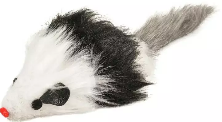 Flamingo Luca jättihiiri - Kissan tekstiililelut - 5400274289982 - 1