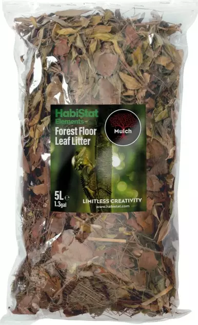 HabiStat Forest Floor Leaf Litter 5L - Matelijoiden pohjamateriaalit - 5027407018532 - 1