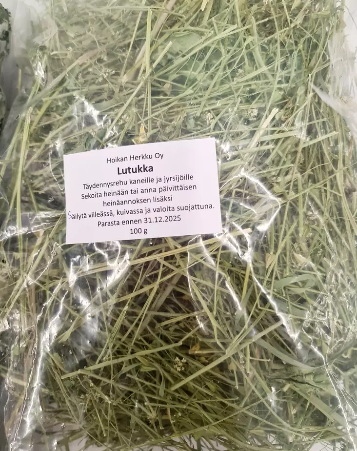 Hoikan Herkku Lutukka 100g - Muut jyrsijän ja kani herkut - 3313153544512 - 1