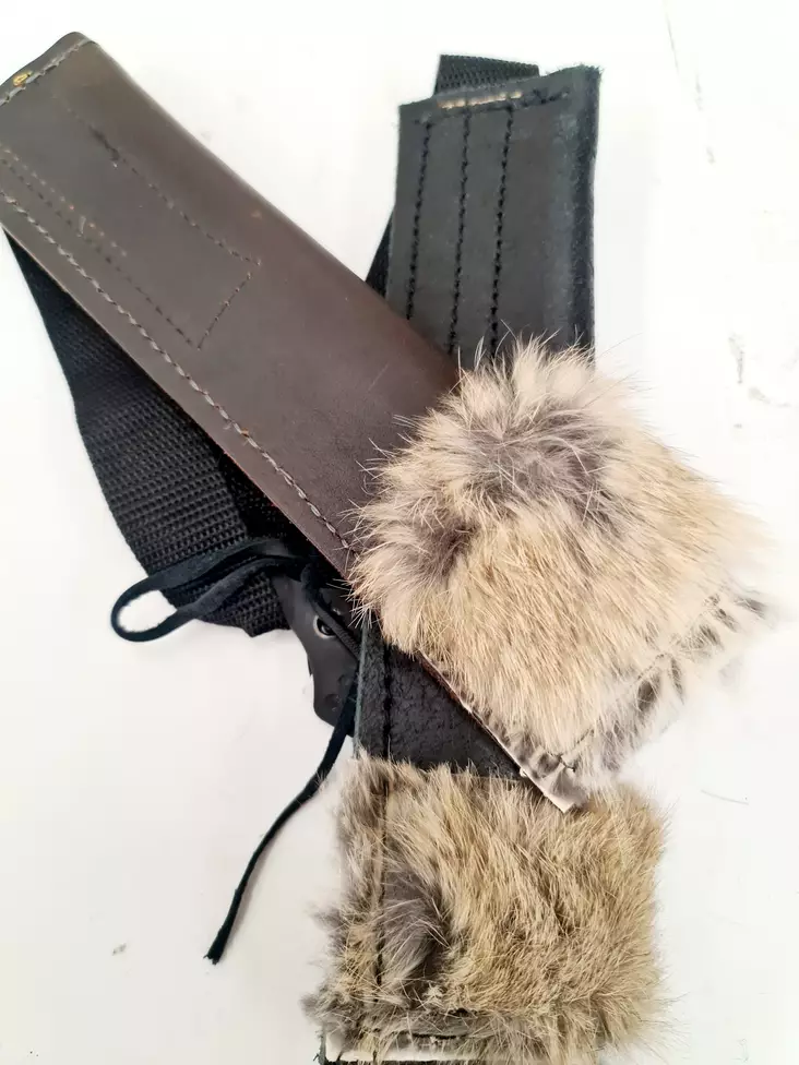 Jokke The Bull nahkapatukka kaninkarvall - Koiran treenilelut - 6417114112002 - 1