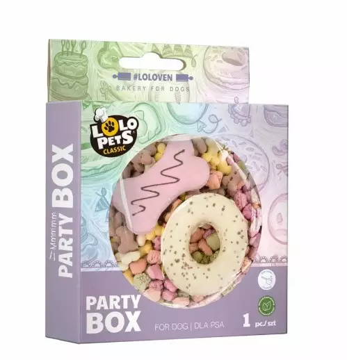 Lolo Pets Party box - Koiran makupalat ja herkut - 5904479754202 - 1