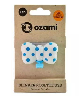 Ozami blinker rusetti vilkkuvalolla - Koiran valot ja valopannat - 7330002063462 - 1