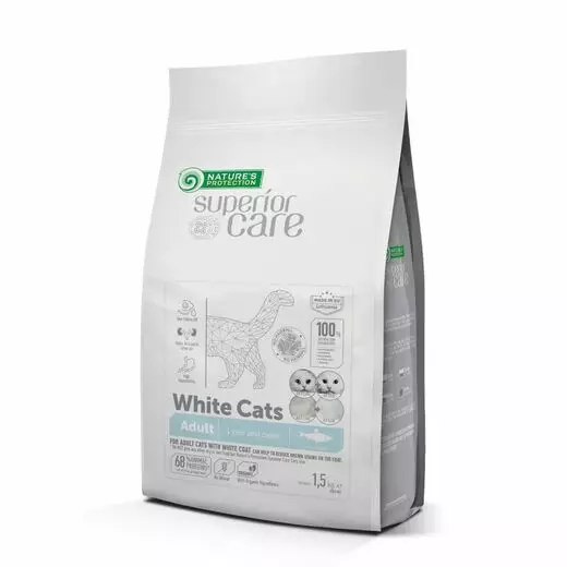 SC White Cat Adult Silli - Muut kissan kuivaruoat - 4771317476302 - 1