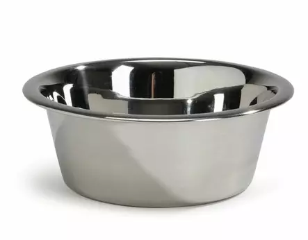 INOX Teräskuppi 13cm - Koiran ruokakupit - 8712695009733 - 1
