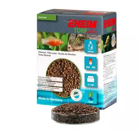 Eheim TORF-pellets 1 l turve-pelletit - Akvaarion suodatinmateriaalit - 4011708250983 - 1