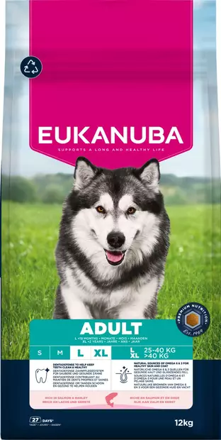 Eukanuba Adult Salmon&Barley Large - Eukanuba kuivaruoat - 8710255121093 - 2