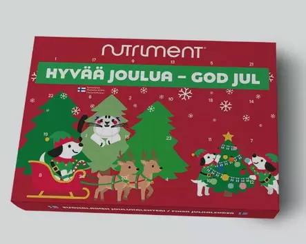 Nutriment joulukalenteri - Koiran kuivatut lihaherkut - 6438047210023 - 1