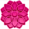 SodaPup Mandala Etray Pinkki - Koiran muoviset ruokakupit - 810216026103 - 1