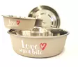BZ Love at first bite ruokakuppi - Koiran metalliset ruokakupit - 8712695164173 - 1