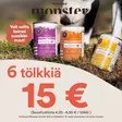 KESÄTARJOUS Monster 6-pack - Monster märkäruoat - 34243553 - 2