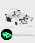 PAIKKA Glow Collar - Biothane-pannat - 6430076467423 - 1