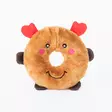 ZippyPaws Holiday Donutz Poro - Koiran tekstiililelut - 818786017293 - 1