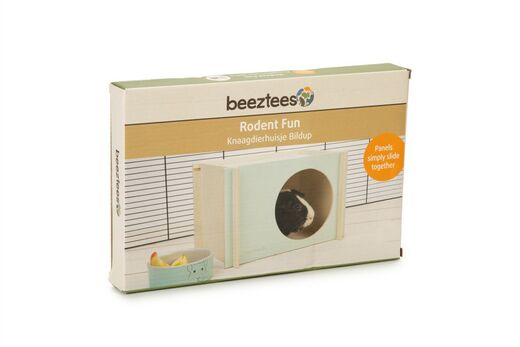 BZ Jyrsijän mökki Minttu M 17x12x18cm - Mökit ja pesät kaneille ja jyrsijöille - 8712695176923 - 1