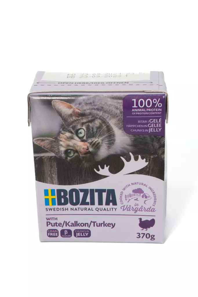 Bozita Kalkkuna Hyytelössä 370g - Bozita märkäruoat - 7300330049193 - 1