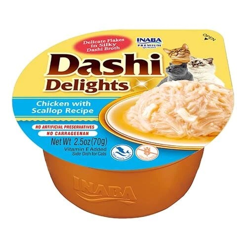 Dashi Delights Kana ja Simpukka 70g - Kissan makupalat ja herkut - 4262365730633 - 1