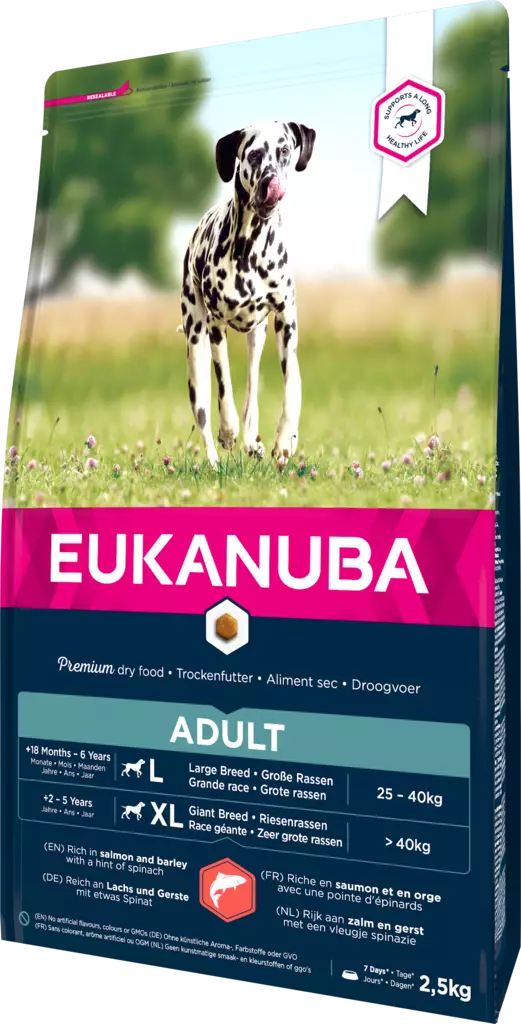 Eukanuba Adult Salmon&Barley Large - Eukanuba kuivaruoat - 8710255121093 - 1