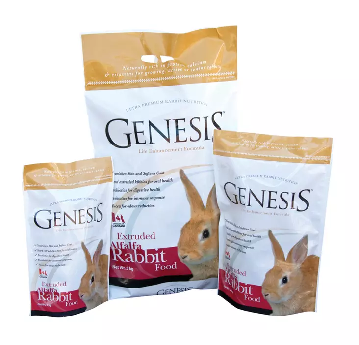 Genesis rabbit alfalfa 5 kg - Kanien ja jyrsijöiden pelletit - 628250238037 - 1