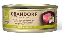 Grandorf Cat Tuna & Crab 70g - Kissan muut märkäruoat - 5407007850303 - 1