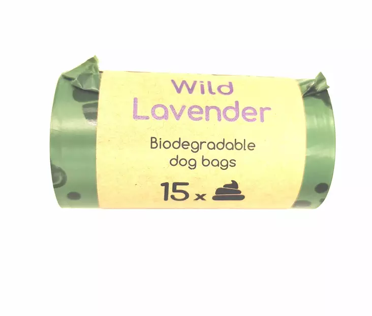 Green Bone kakkapussit 15kpl laventeli - Siivous- ja puhdistustuotteet - 7350040124123 - 1