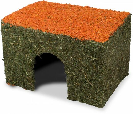 JR Farm Heinätalo porkkanakatolla S - Mökit ja pesät kaneille ja jyrsijöille - 4024344162473 - 1