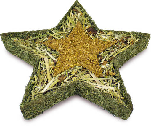 JR Joulu Jyrsijän Gourmet Tähti 125g - Muut jyrsijän ja kani  herkut - 4024344225703 - 1