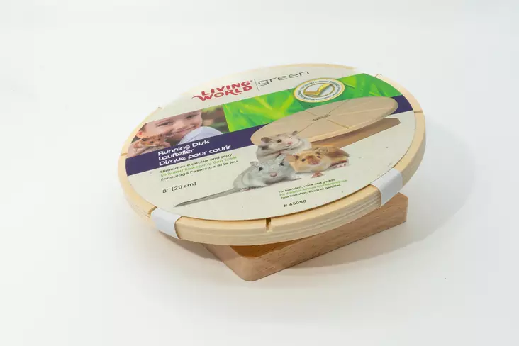 LW jyrsijän puinen juoksulautanen 20cm - Jyrsijän ja kanin aktivointi - 080605650503 - 1