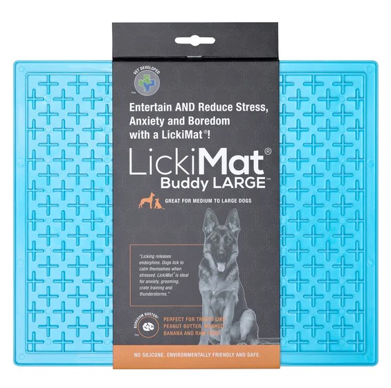 Lickimat Buddy XL Turkoosi - Koiran muoviset ruokakupit - 9349785005253 - 1